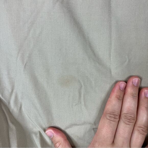 Woolrich Vintage Men's WORK CONDITION Tan/Navy Olefin Winter Jacket Coat Small - Picture 13 of 13